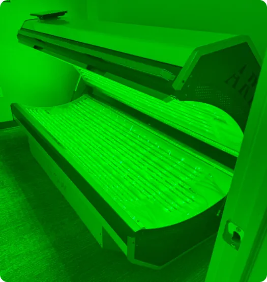The Elysium LED therapy bed