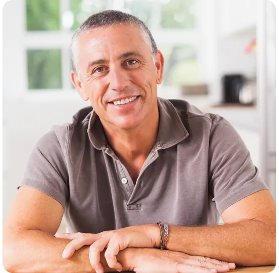 A patient feeling healthy after the programme